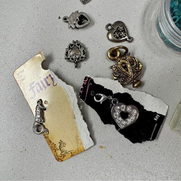 Small Lot Beads and Charms For Jewelry Making Crafts - Picture 2 of 7